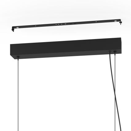 Eglo - LED Stmievateľný luster na lanku LED/44W/230V 3000K čierna/zlatá