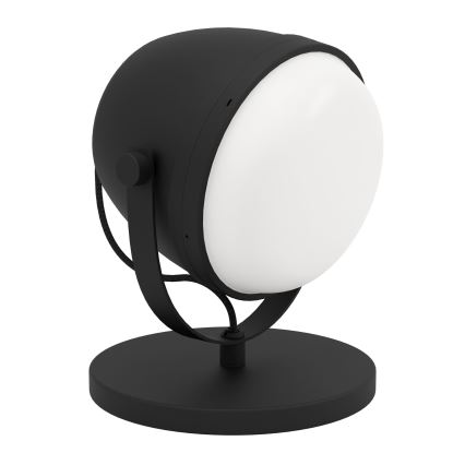 Eglo - Stolná lampa 1xE27/28W/230V čierna