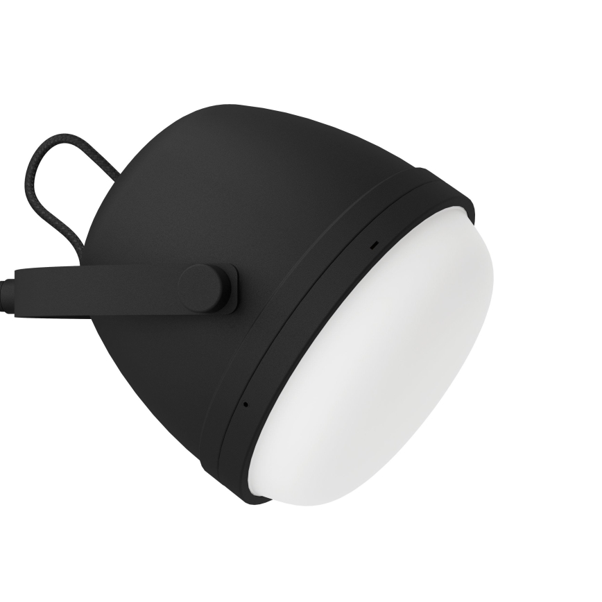 Eglo - Stojacia lampa 2xE27/28W/230V čierna