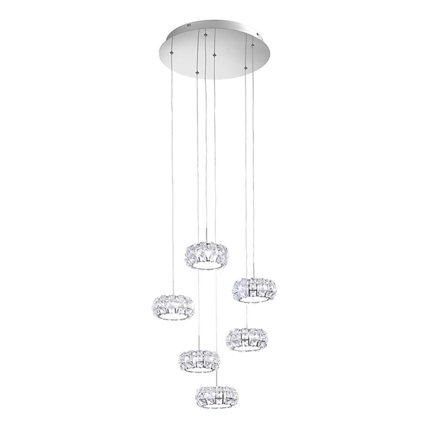 Eglo 39008 - LED závesné svietidlo CORLIANO 6xLED/5W/230V