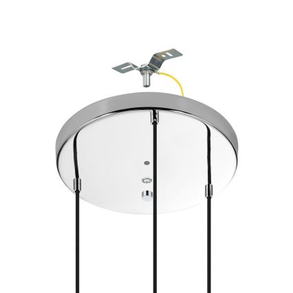 Eglo - Luster na lanku 3xE27/40W/230V lesklý chróm