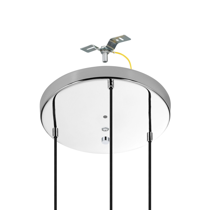 Eglo - Luster na lanku 3xE27/40W/230V lesklý chróm
