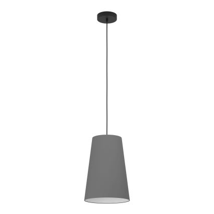 Eglo - Luster na lanku 1xE27/40W/230V šedá