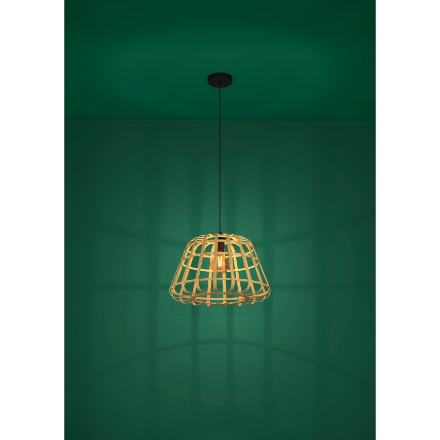 Eglo - Luster na lanku 1xE27/40W/230V pr. 50 cm bambus