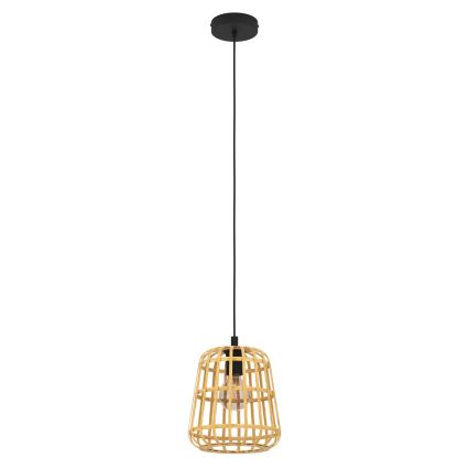 Eglo - Luster na lanku 1xE27/40W/230V pr. 24 cm bambus