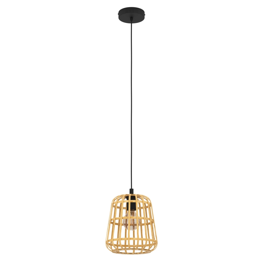 Eglo - Luster na lanku 1xE27/40W/230V pr. 24 cm bambus