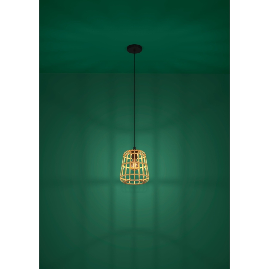 Eglo - Luster na lanku 1xE27/40W/230V pr. 24 cm bambus