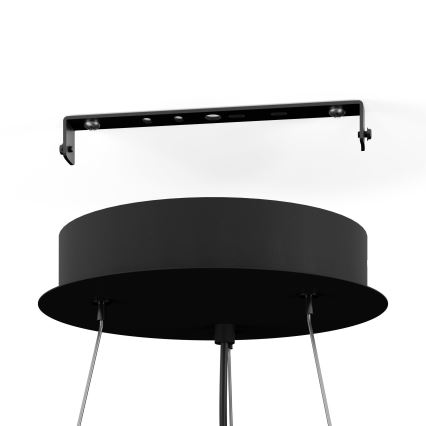 Eglo - Luster na lanku 3xE27/40W/230V hnedá