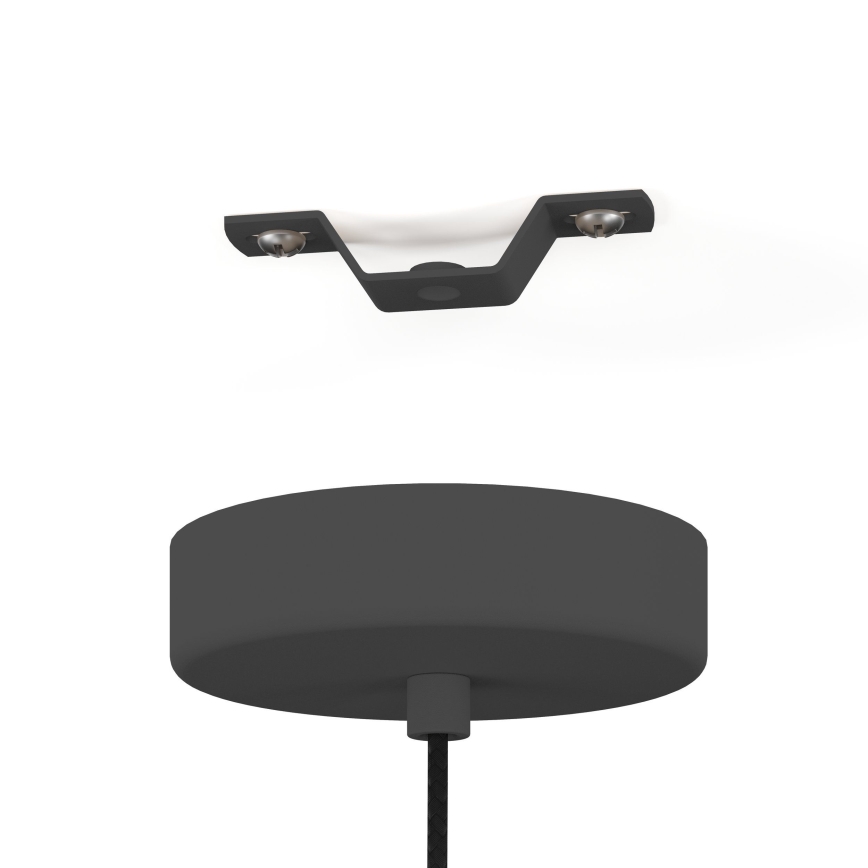 Eglo - Luster na lanku 3xE27/40W/230V šedá/zlatá