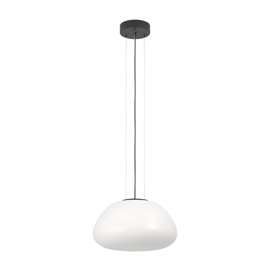 Eglo - Luster na lanku 1xE27/40W/230V čierna