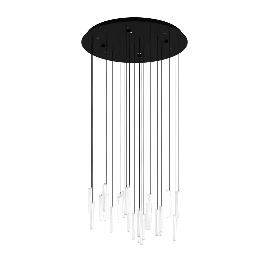 Eglo - LED Stmievateľný luster na lanku 6xLED/4,2W/230V 3000K číra