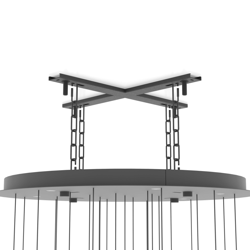 Eglo - LED Stmievateľný luster na lanku 6xLED/4,2W/230V 3000K číra