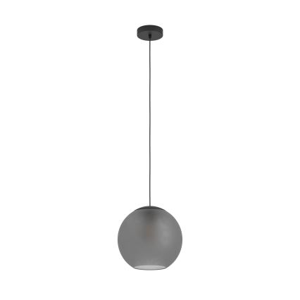 Eglo - Luster na lanku 1xE27/40W/230V dymová