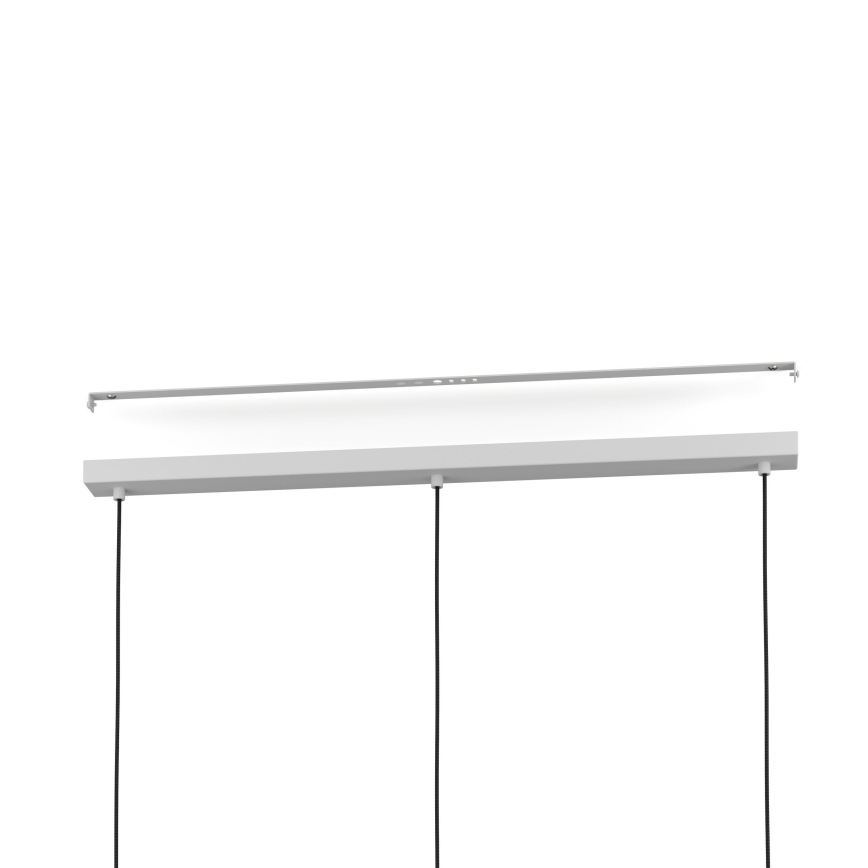 Eglo - Luster na lanku 3xE27/40W/230V šedá