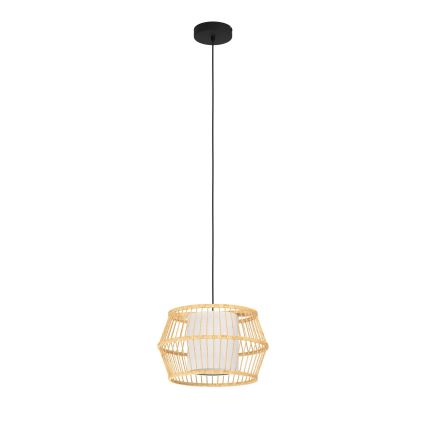 Eglo - Luster na lanku 1xE27/40W/230V bambus