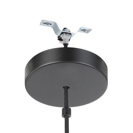 Eglo - Luster na lanku 1xE27/40W/230V ratan