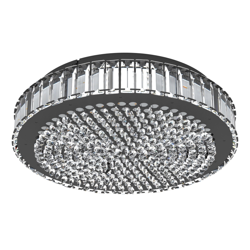 Eglo - LED Stmievateľné stropné svietidlo LED/23,5W/230V 4000K čierna
