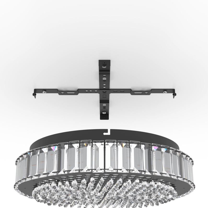 Eglo - LED Stmievateľné stropné svietidlo LED/23,5W/230V 4000K čierna