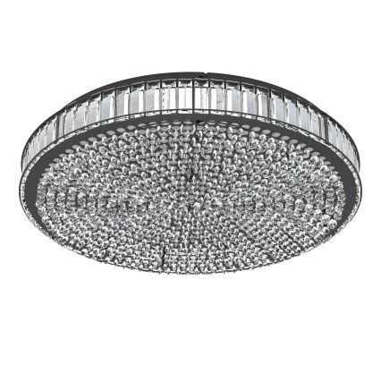 Eglo - LED Stmievateľné stropné svietidlo LED/52,4W/230V 4000K čierna