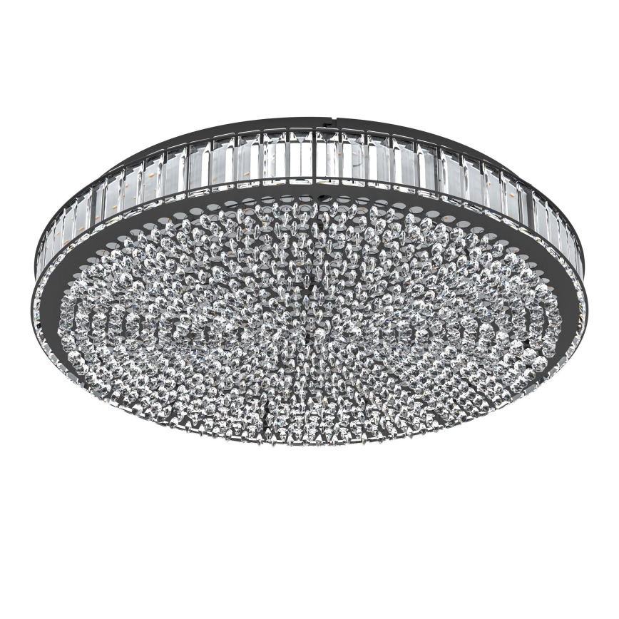 Eglo - LED Stmievateľné stropné svietidlo LED/52,4W/230V 4000K čierna