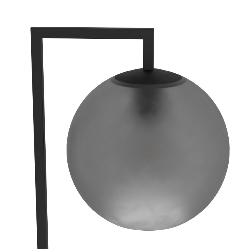Eglo - Stojacia lampa 1xE27/40W/230V dymová