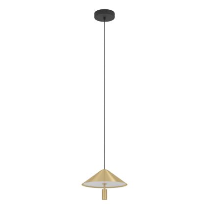 Eglo - LED Luster na lanku LED/12W/230V 3000K zlatá