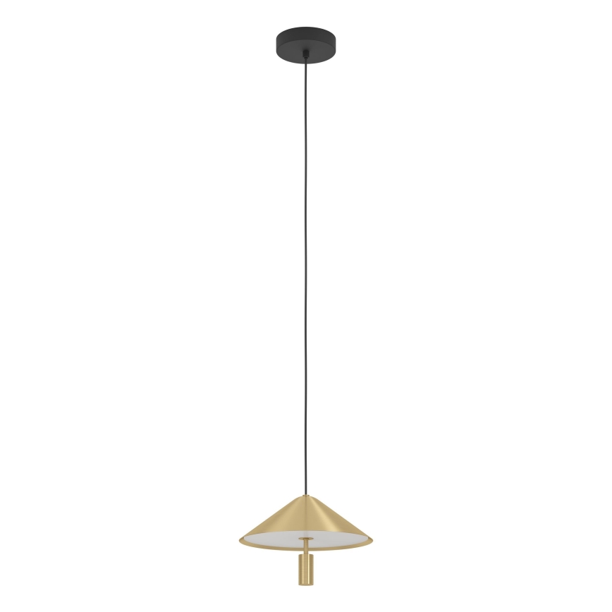 Eglo - LED Luster na lanku LED/12W/230V 3000K zlatá