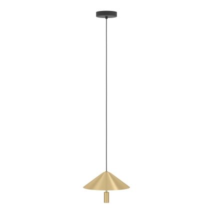 Eglo - LED Luster na lanku LED/12W/230V 3000K zlatá