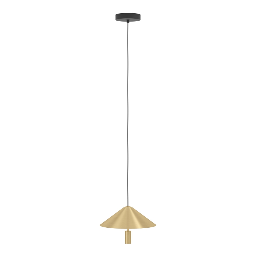 Eglo - LED Luster na lanku LED/12W/230V 3000K zlatá