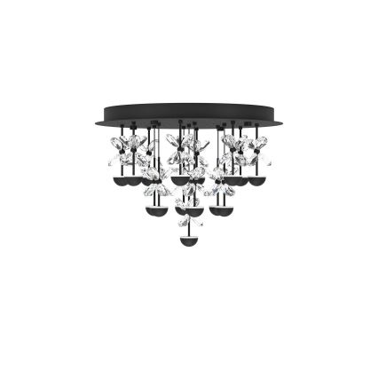 Eglo - LED Stmievateľné stropné svietidlo LED/27W/230V 3000K čierna