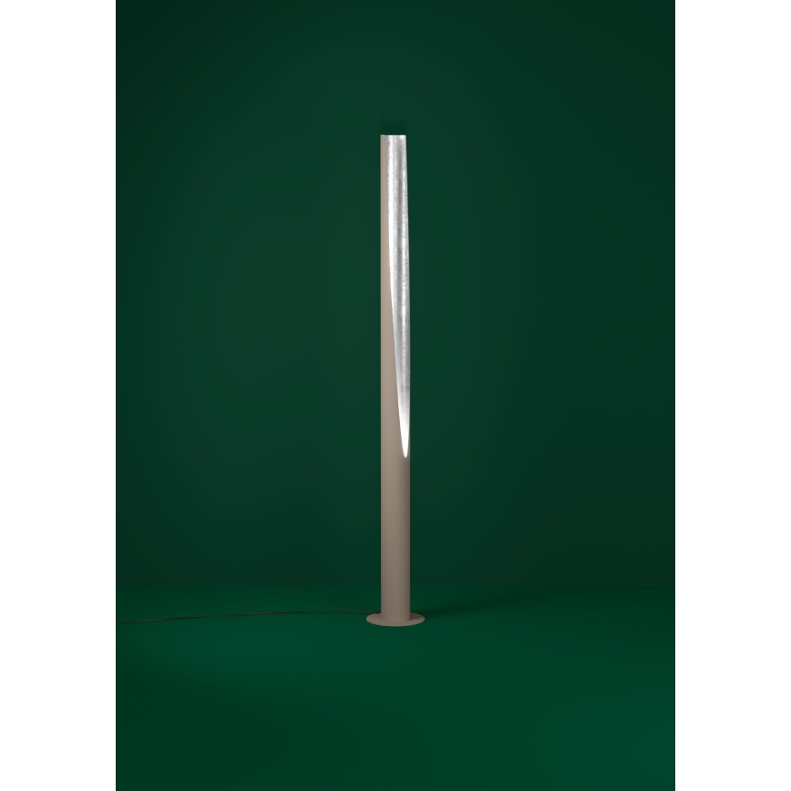 Eglo - LED Stojacia lampa 1xGU10/5,7W/230V béžová