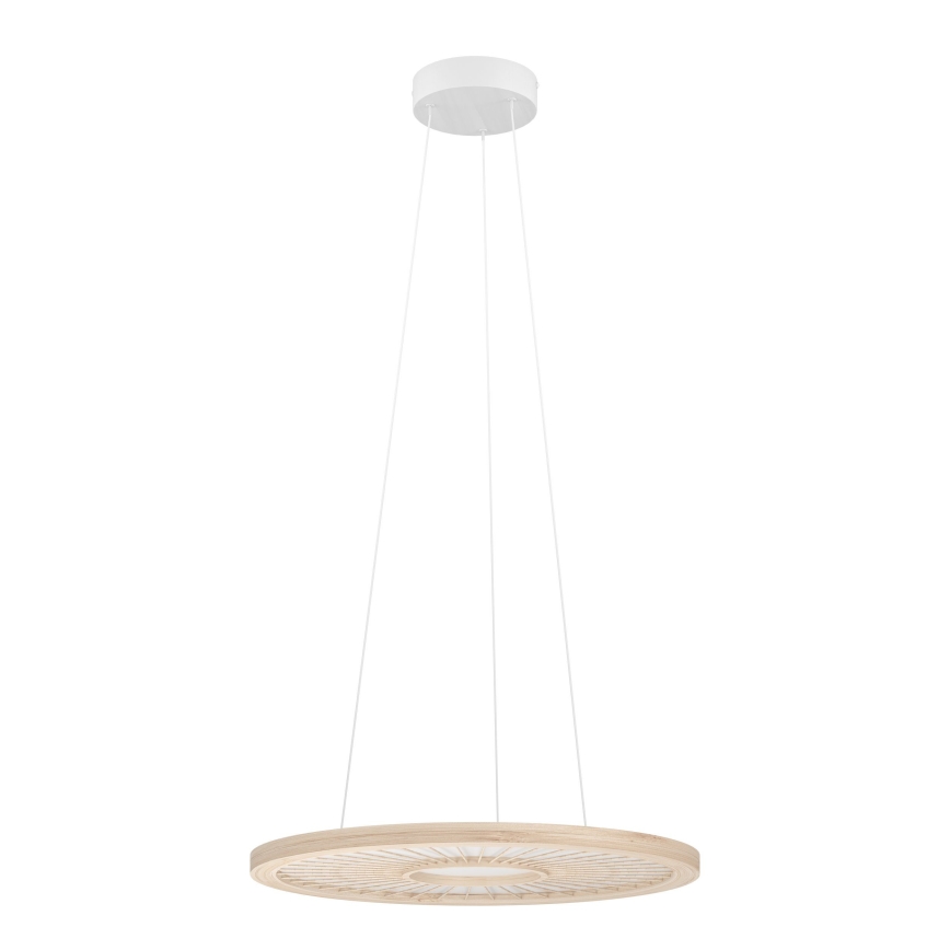 Eglo - LED Stmievateľný luster na lanku LED/36W/230V 4000K béžová