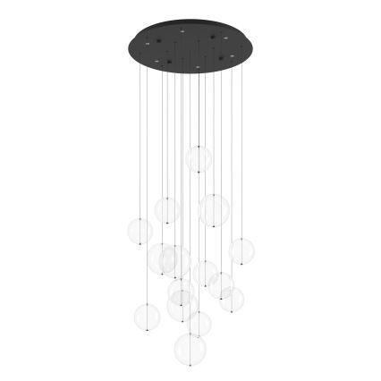 Eglo - LED Stmievateľný luster na lanku 6xLED/4,2W/230V 3000K číra