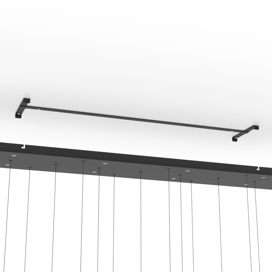 Eglo - LED Stmievateľný luster na lanku 8xLED/4,2W/230V 3000K číra