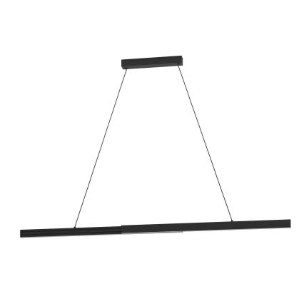 Eglo - LED Stmievateľný luster na lanku LED/20W/230V 3000K čierna