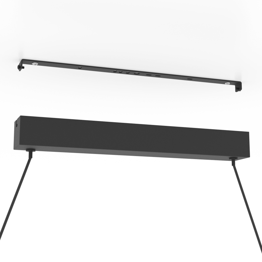 Eglo - LED Stmievateľný luster na lanku LED/20W/230V 3000K čierna