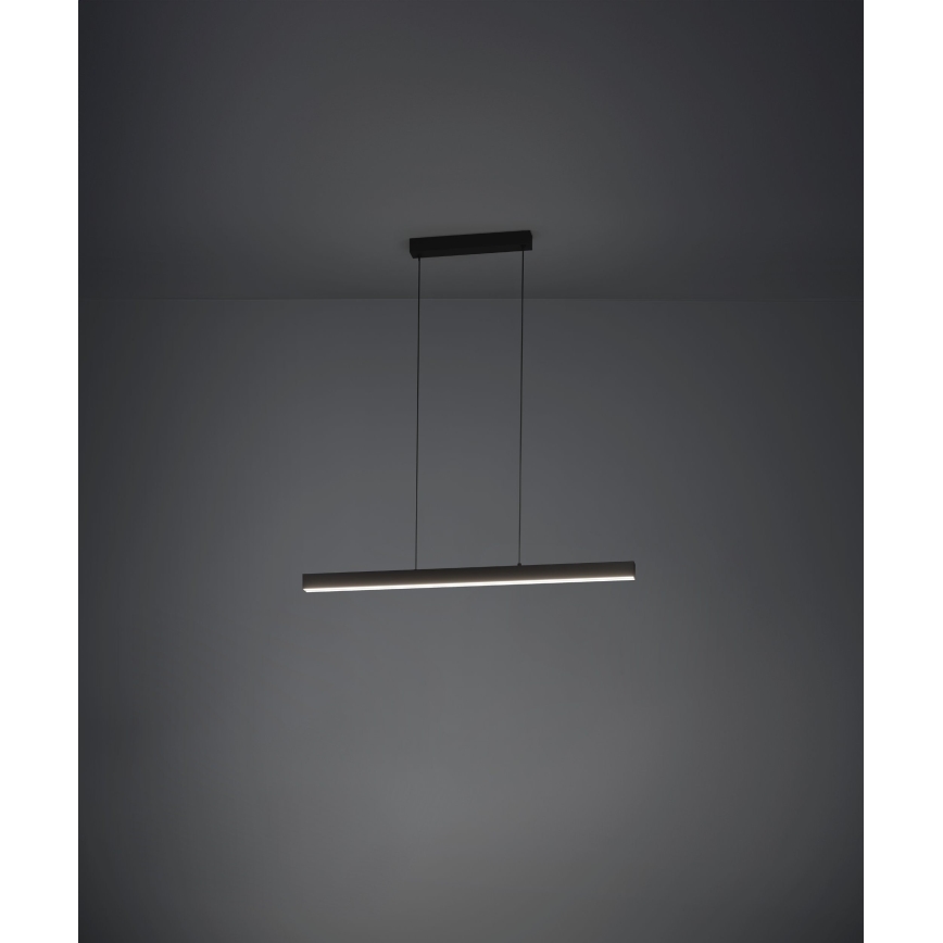 Eglo - LED Stmievateľný luster na lanku LED/20W/230V 3000K čierna