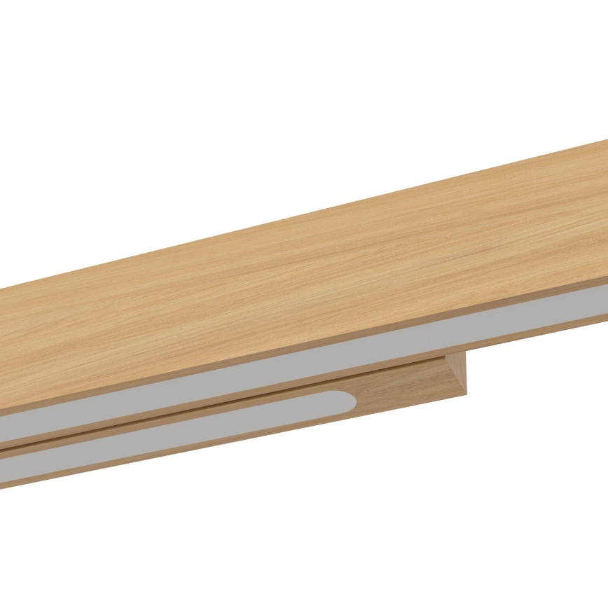Eglo - LED Stmievateľný luster na lanku LED/21W/230V 3000K hnedá