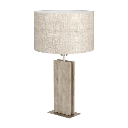 Eglo - Stolná lampa 1xE27/40W/230V béžová