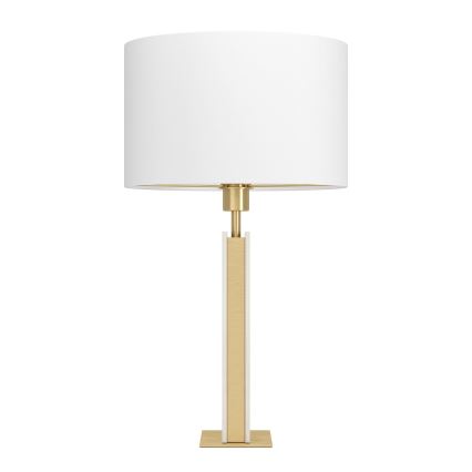 Eglo - Stolná lampa 1xE27/40W/230V biela