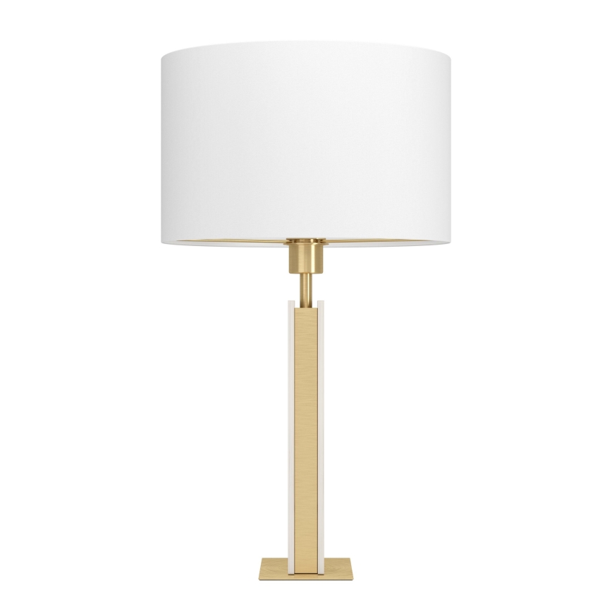 Eglo - Stolná lampa 1xE27/40W/230V biela