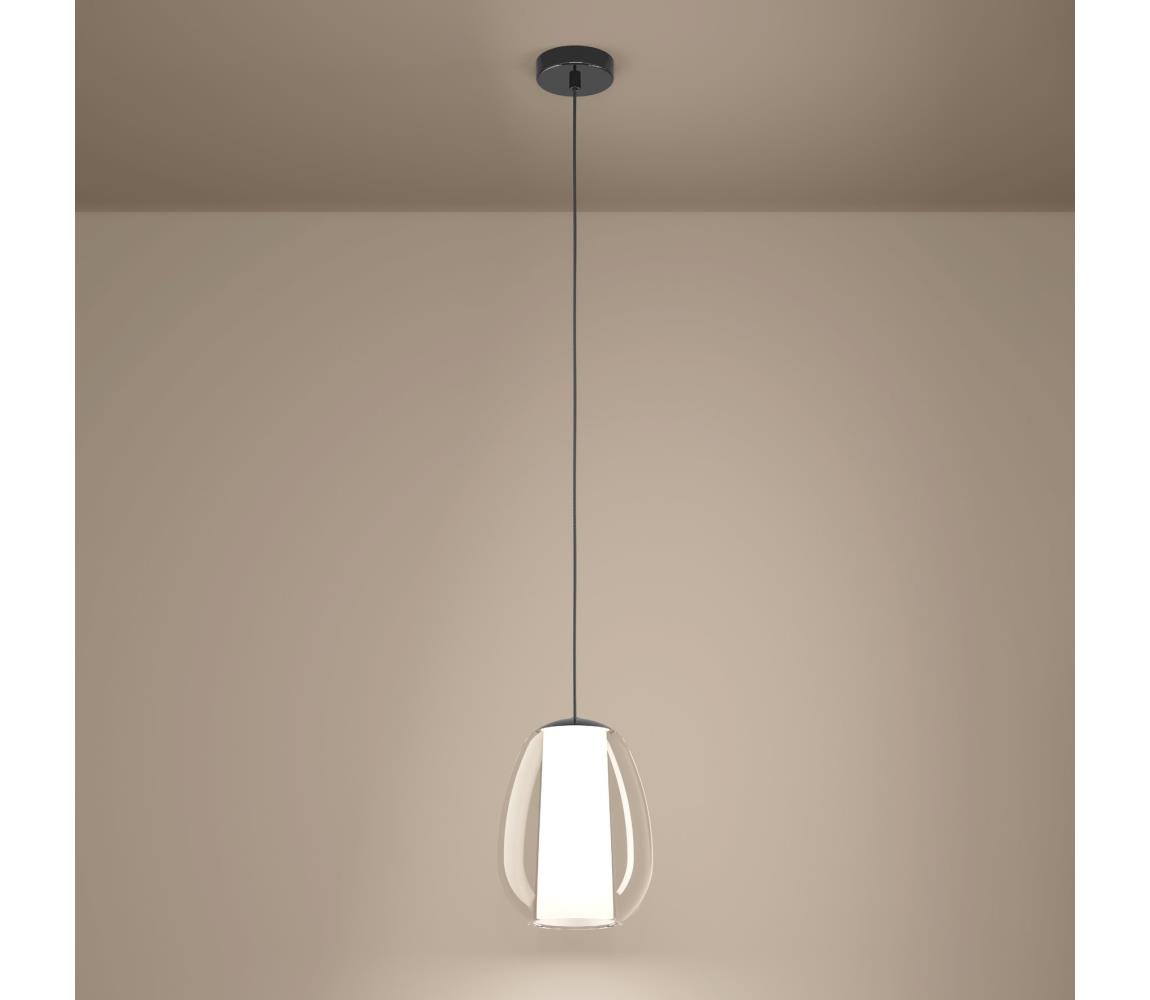 Eglo 390457 - LED stmievateľný luster na lanku MENORCA LED/7W/230V + LED/1,6W chróm 390457
