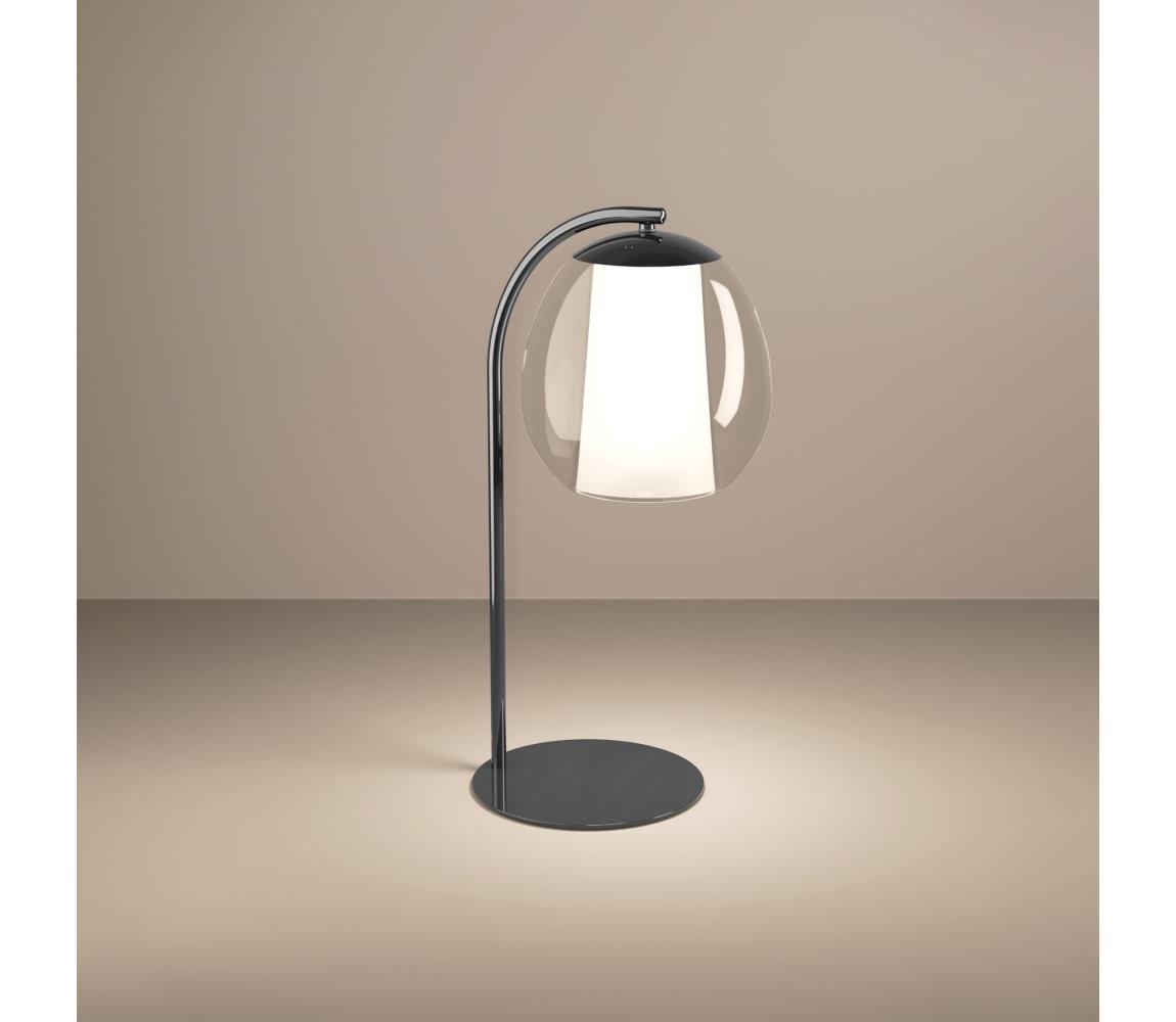 Eglo 390461 - LED stolová lampa MENORCA LED/5,5W/230V + LED/1,6W chróm 390461