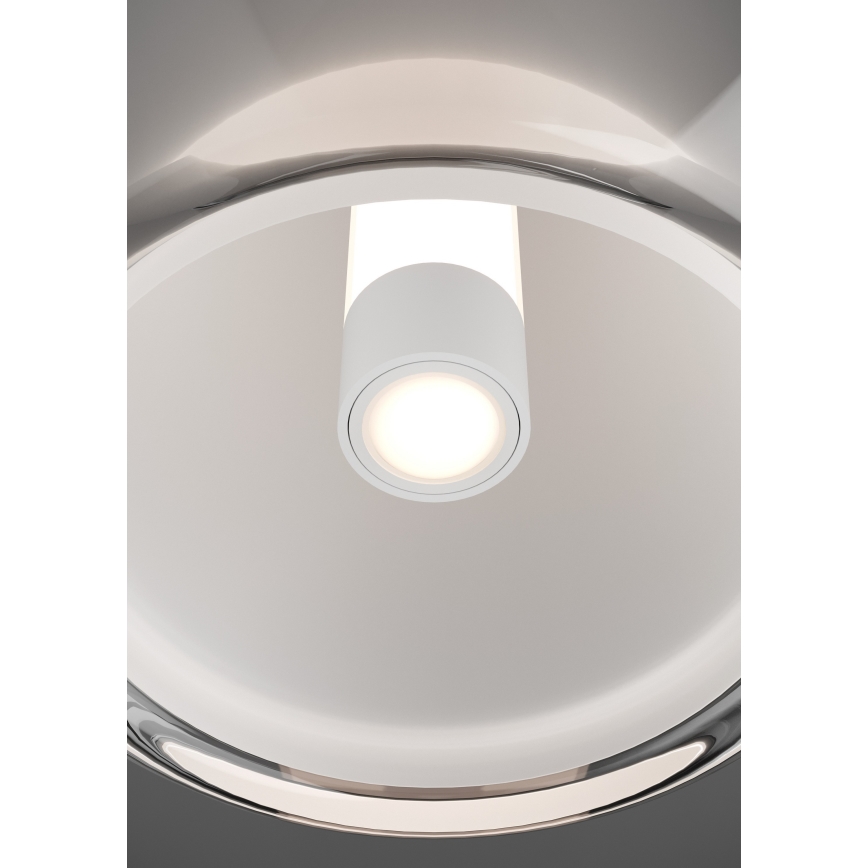 Eglo - LED stmievateľná stolná lampa LED/5,5W/230V + LED/1,6W 2200-6500K čierny chróm
