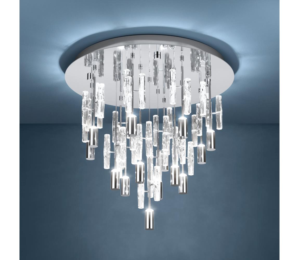 Eglo 390476-LED Stropné svietidlo ALEMDINA 15xLED/2,6W/230V 2200/3000/4000K chróm 390476