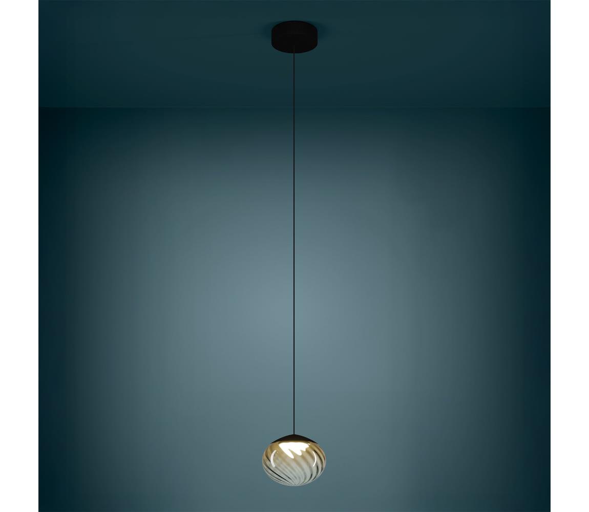Eglo 390479 - LED stmievateľný luster na lane PANTOJA LED/5,8W/230V 2200-6500K béžová+DO 390479