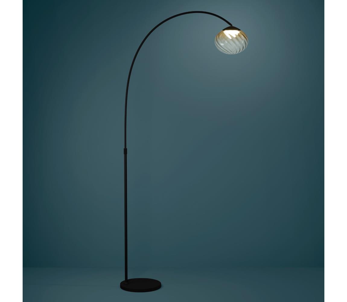 Eglo 390486 - LED stmievateľná stojacia lampa PANTOJA LED/5,8W/230V 2200–6500K béžová + diaľkové ovládanie 390486