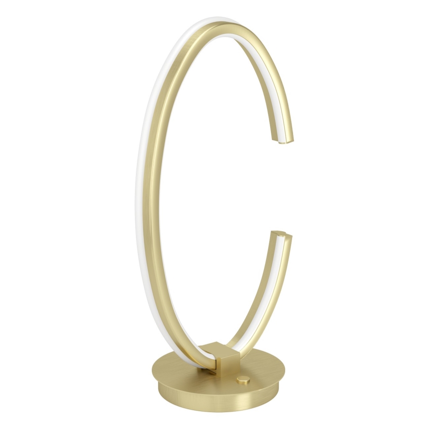 Eglo - LED Stmievateľná stolová lampa LED/12W/230V 2200-6500K zlatá