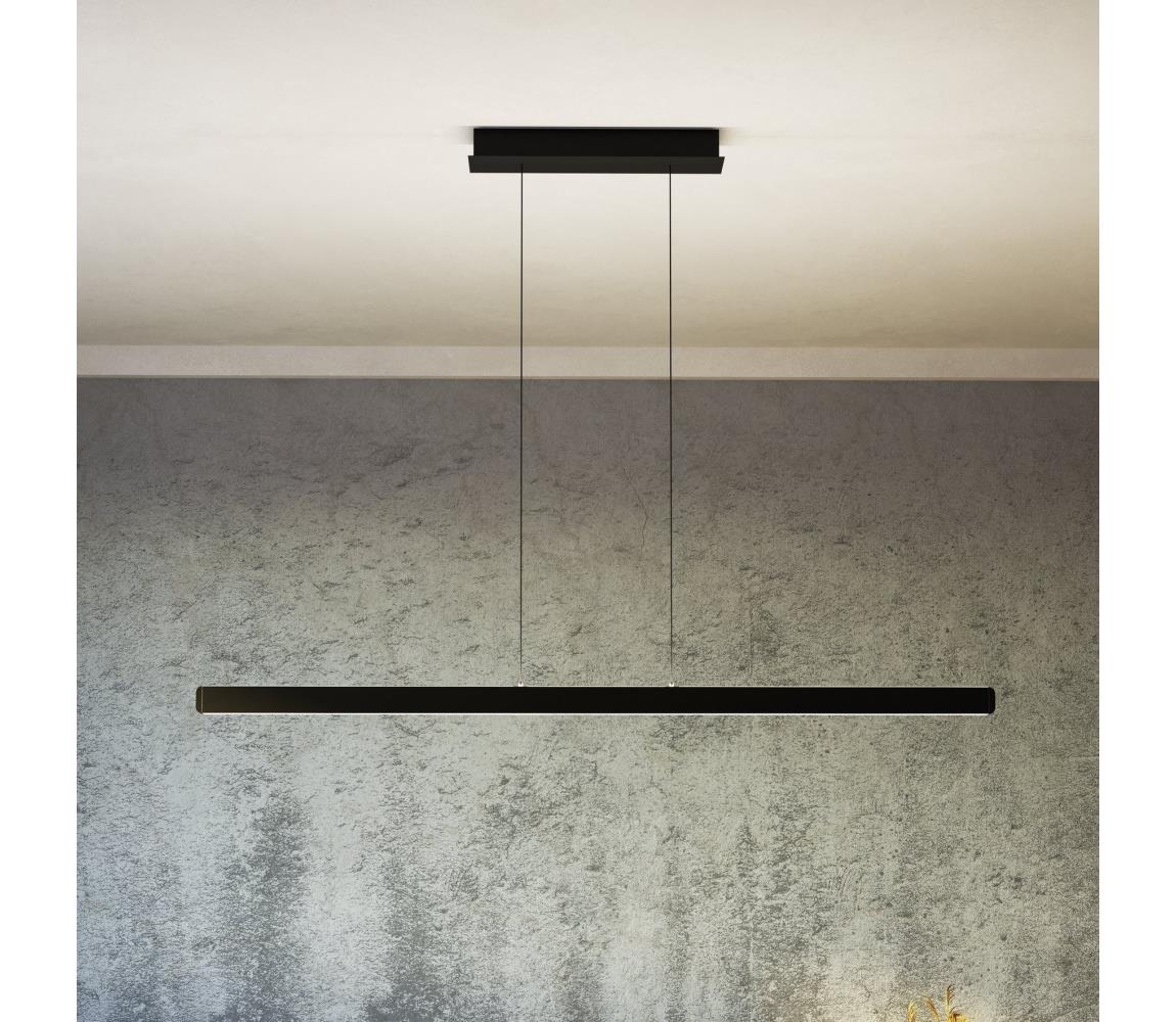 Eglo 390498 - stmievateľný luster na lane CIGGIANO LED/30W/230V čierny + DO 390498