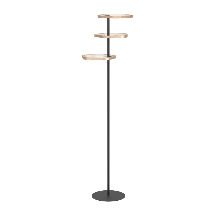 Eglo - LED stmievateľná stojacia lampa LED/20W/230V 2200-6500K mosadz